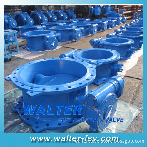Double-Eccentric Center Flange Butterfly Valve
